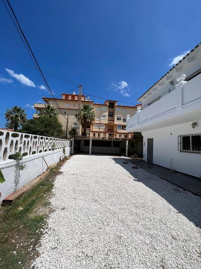 Chalet Denia Playa Primera Linea Exterior foto