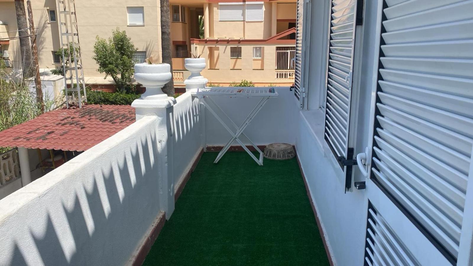 Chalet Denia Playa Primera Linea Exterior foto