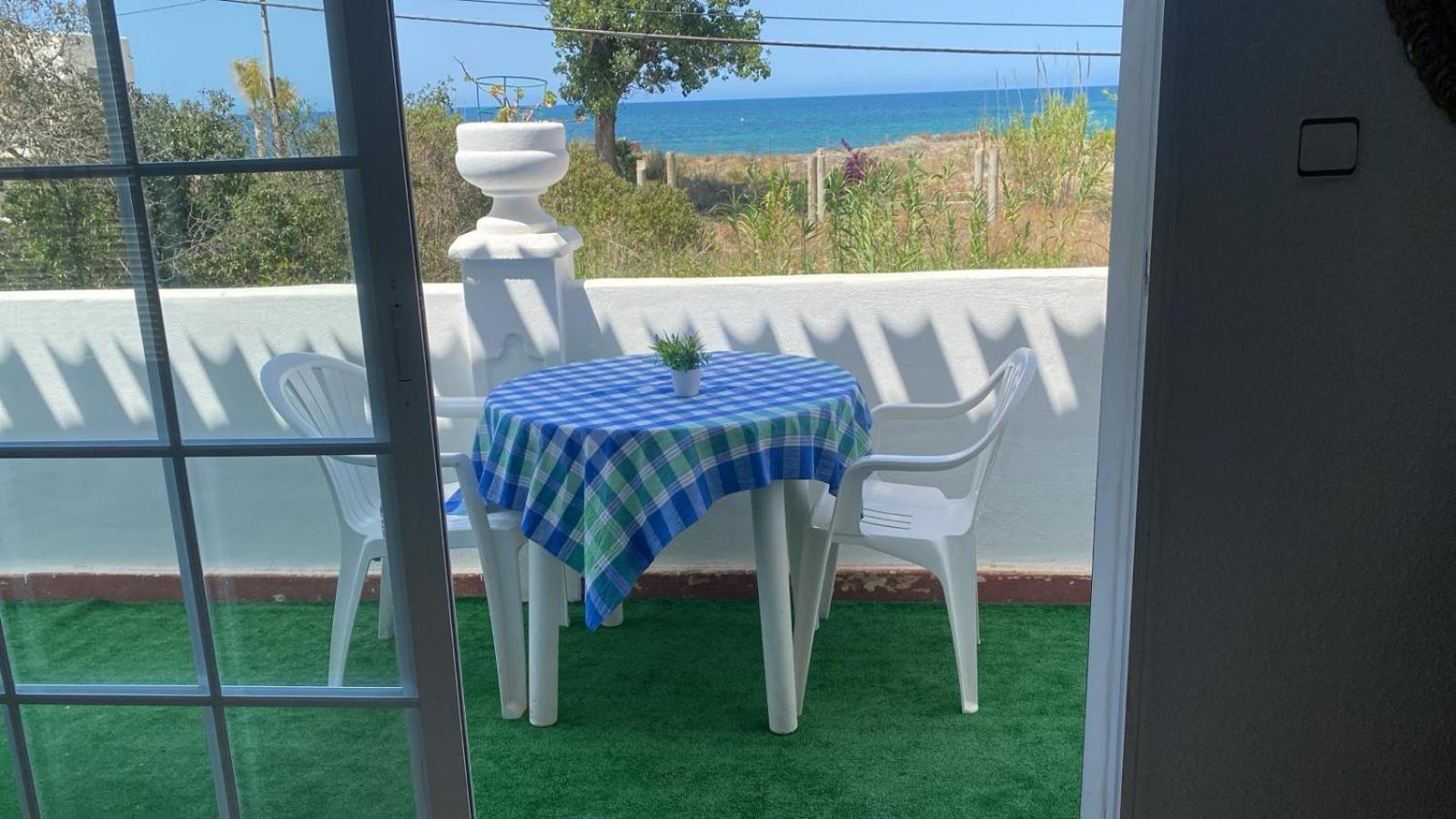 Chalet Denia Playa Primera Linea Exterior foto